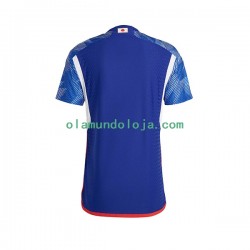 Camisola Japão Homem Equipamento Primeiro Copa do Mundo 2022 Manga Curta